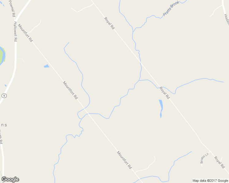 map of restaurants, bars, coffee shops, grocery stores, and more near 204 Royal Road in North Yarmouth