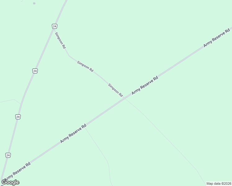 map of restaurants, bars, coffee shops, grocery stores, and more near 208 Simpson Road in Prince Edward County