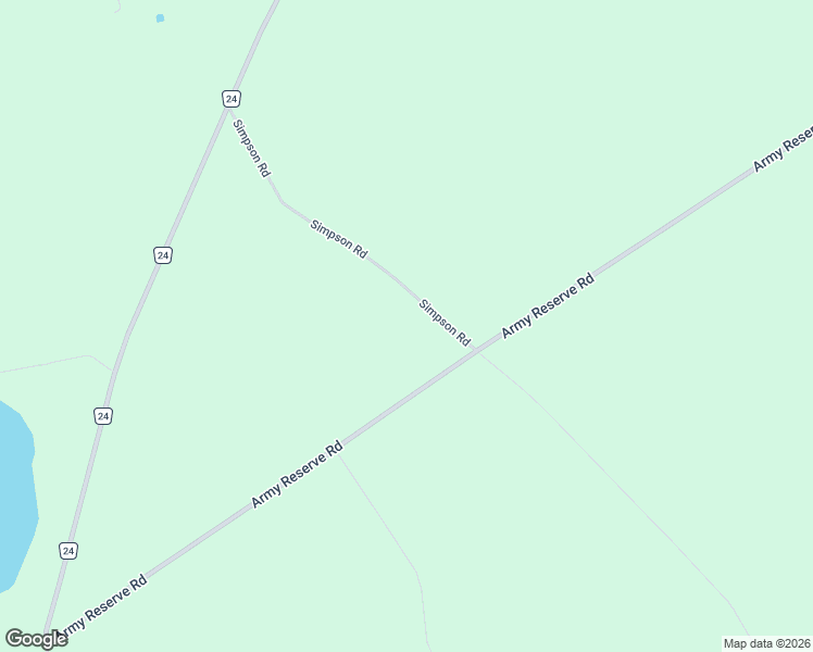 map of restaurants, bars, coffee shops, grocery stores, and more near 196 Simpson Road in Prince Edward