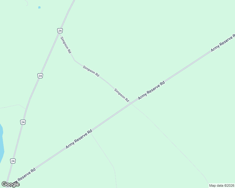 map of restaurants, bars, coffee shops, grocery stores, and more near 196 Simpson Road in Prince Edward County