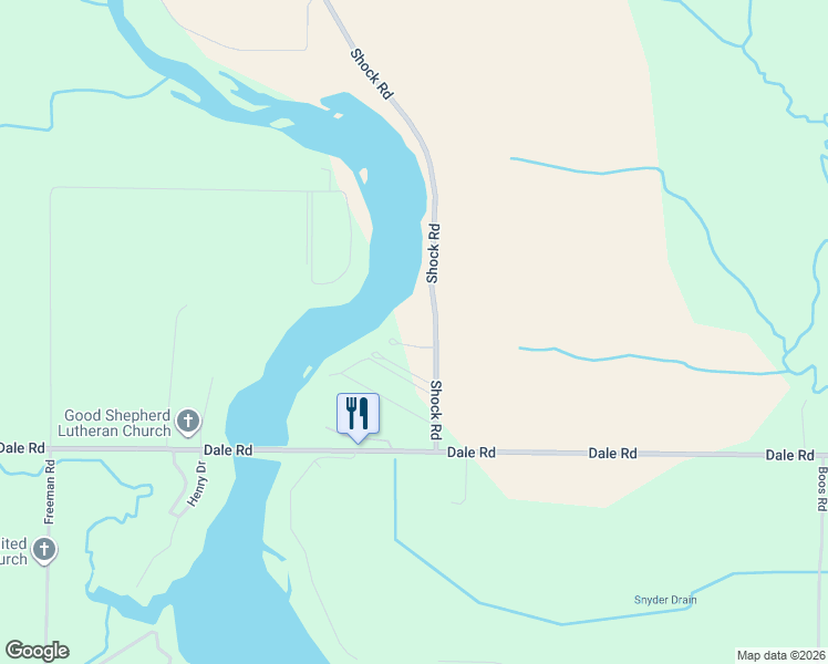 map of restaurants, bars, coffee shops, grocery stores, and more near 4382 Shock Road in Beaverton