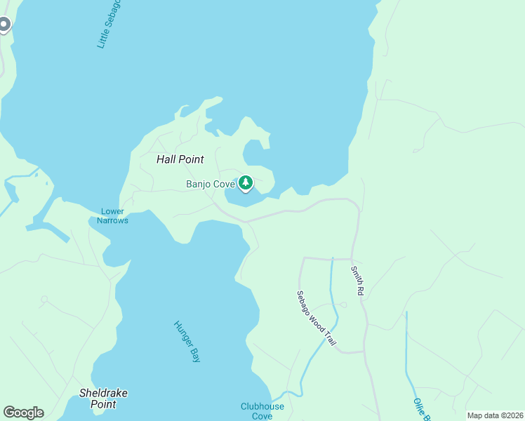 map of restaurants, bars, coffee shops, grocery stores, and more near 7 Hummingbird Lane in Windham