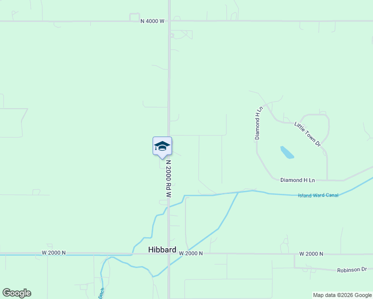 map of restaurants, bars, coffee shops, grocery stores, and more near 2436 North 3000 West in Rexburg