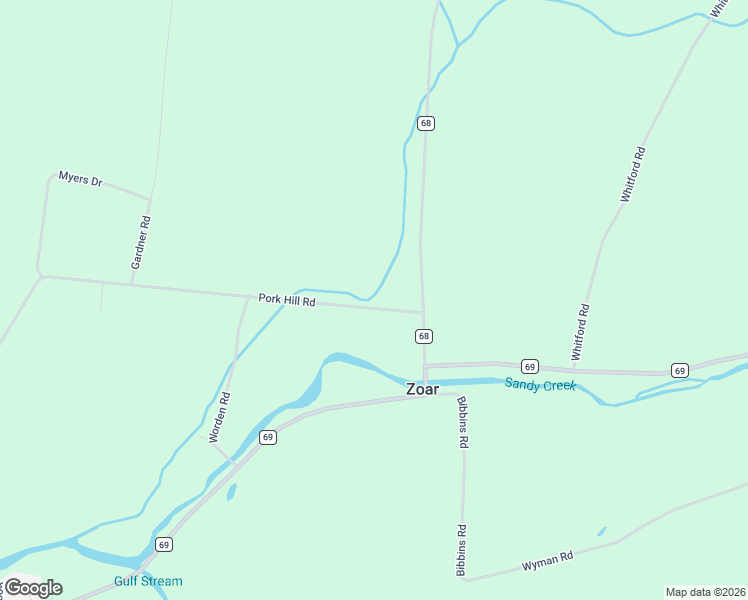map of restaurants, bars, coffee shops, grocery stores, and more near 22331 Pork Hill Road in Rodman
