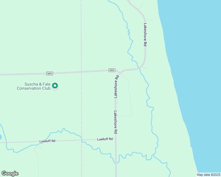 map of restaurants, bars, coffee shops, grocery stores, and more near N8850 Lakeshore Road in Sheboygan