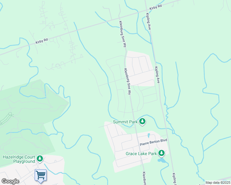 map of restaurants, bars, coffee shops, grocery stores, and more near 11300 Kipling Avenue in Vaughan