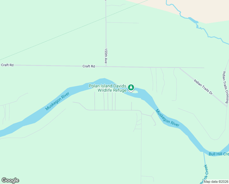 map of restaurants, bars, coffee shops, grocery stores, and more near 15775 Craft Road in Hersey