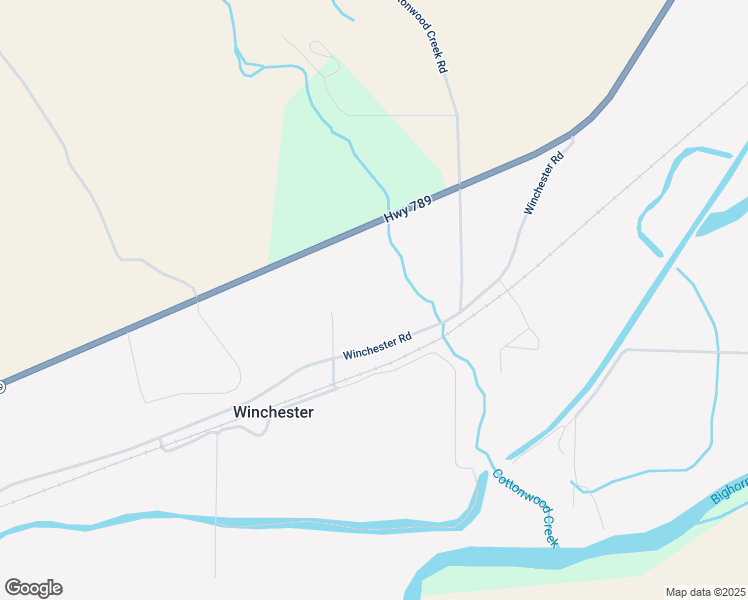 map of restaurants, bars, coffee shops, grocery stores, and more near 800 Winchester Road in Worland