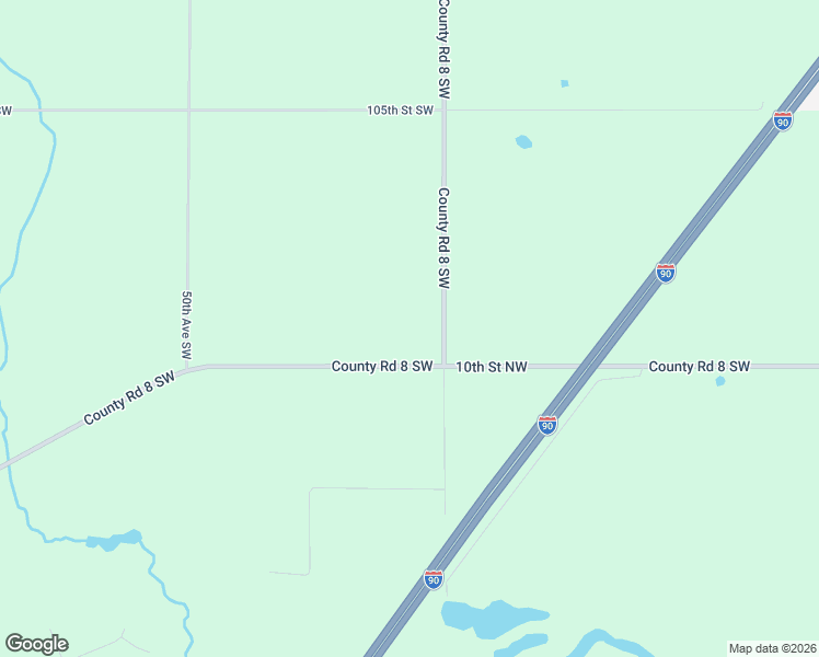 map of restaurants, bars, coffee shops, grocery stores, and more near 10827 County Highway 35 in Stewartville