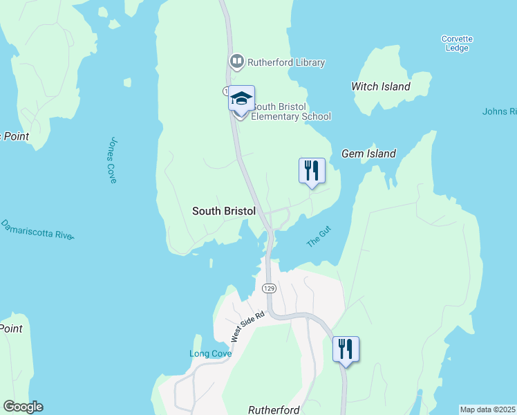 2077 Maine 129, South Bristol ME Walk Score