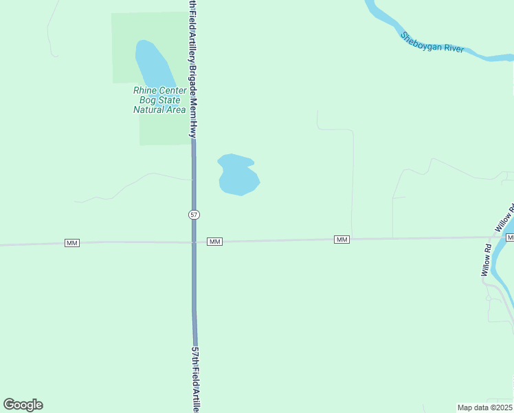 map of restaurants, bars, coffee shops, grocery stores, and more near W4820 County Road MM in Elkhart Lake