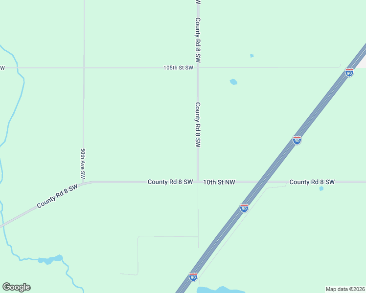 map of restaurants, bars, coffee shops, grocery stores, and more near 10827 County Highway 35 in Stewartville