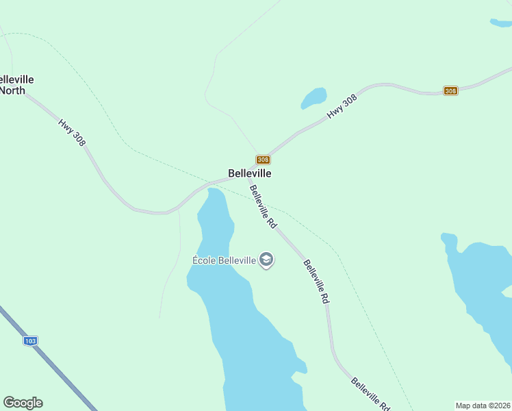 map of restaurants, bars, coffee shops, grocery stores, and more near 22 Belleville Road in Tusket