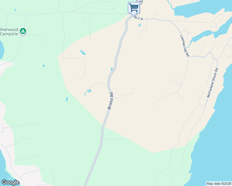 map of restaurants, bars, coffee shops, grocery stores, and more near 2700 Maine 130 in Bristol