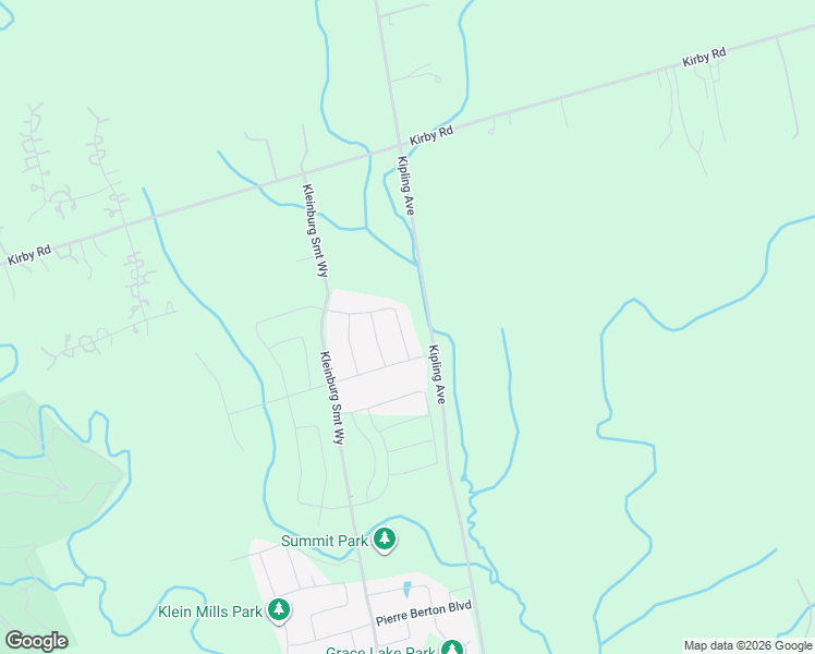 map of restaurants, bars, coffee shops, grocery stores, and more near 62 Ridgepoint Road in Vaughan