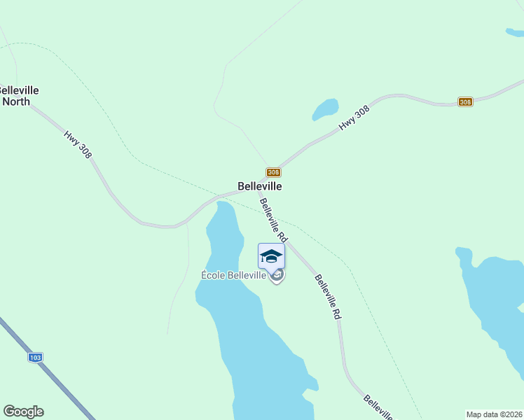 map of restaurants, bars, coffee shops, grocery stores, and more near 22 Belleville Road in Tusket