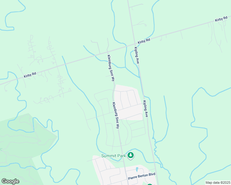 map of restaurants, bars, coffee shops, grocery stores, and more near 509 Kleinburg Summit Way in Vaughan