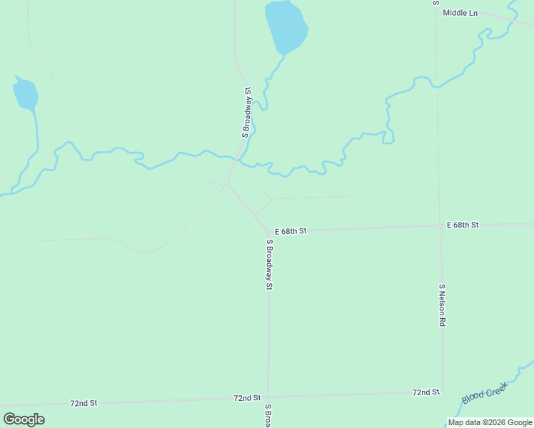 map of restaurants, bars, coffee shops, grocery stores, and more near South Broadway Street in Idlewild