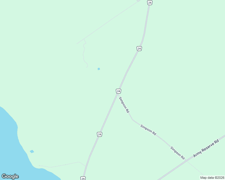 map of restaurants, bars, coffee shops, grocery stores, and more near 1358 County Road 24 in Prince Edward