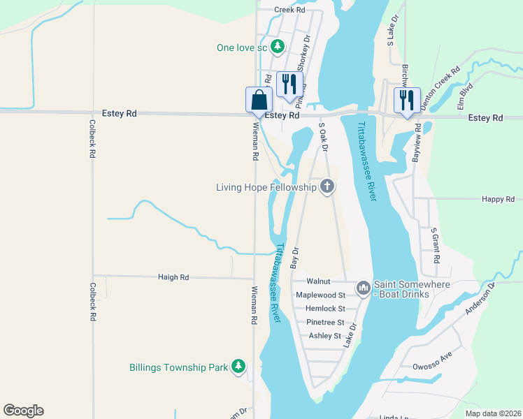 map of restaurants, bars, coffee shops, grocery stores, and more near 4141 Wieman Road in Beaverton