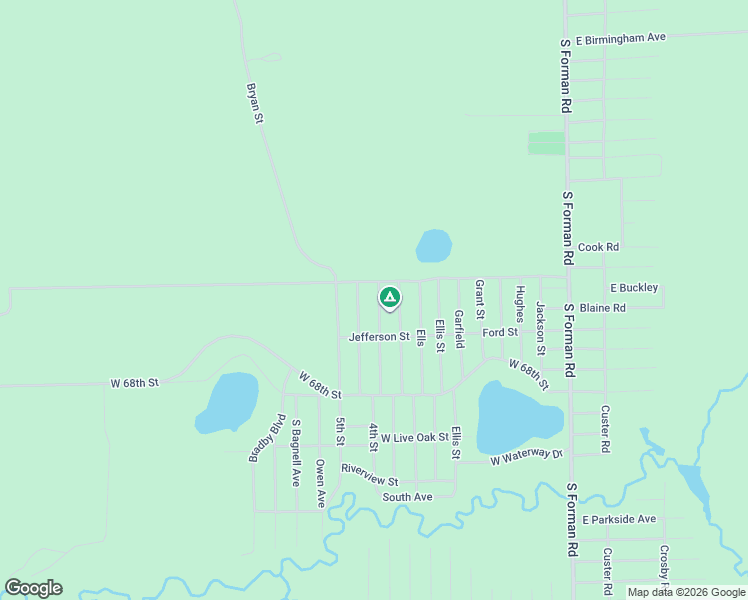 map of restaurants, bars, coffee shops, grocery stores, and more near 8318 South Craig Street in Idlewild