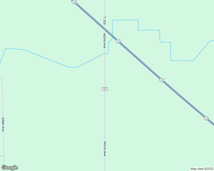 map of restaurants, bars, coffee shops, grocery stores, and more near 10757 602nd Avenue in Minnesota Lake
