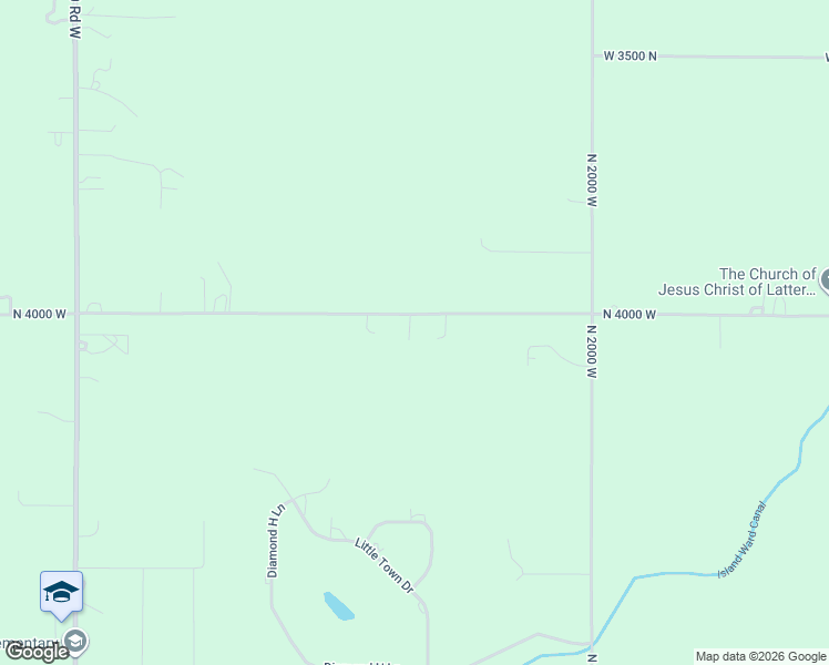 map of restaurants, bars, coffee shops, grocery stores, and more near 2355 Ball Road in Rexburg