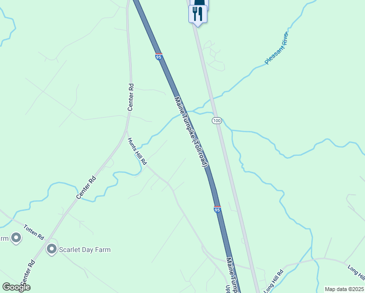 map of restaurants, bars, coffee shops, grocery stores, and more near 15 Tami Trail in Gray