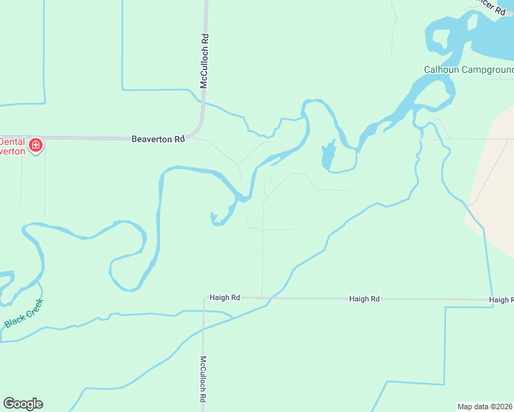 map of restaurants, bars, coffee shops, grocery stores, and more near Section 14 Beaverton Township Road in Beaverton