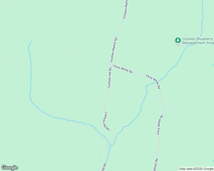 map of restaurants, bars, coffee shops, grocery stores, and more near 1610 Carlisle Hill Road in Goshen