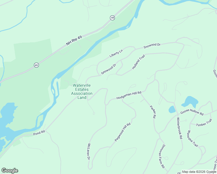 map of restaurants, bars, coffee shops, grocery stores, and more near 59 Hodgeman Hill Road in Campton