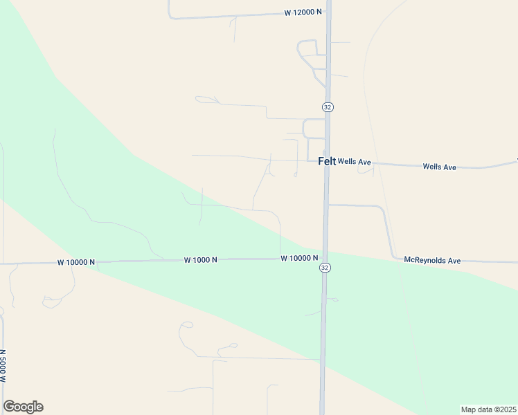 map of restaurants, bars, coffee shops, grocery stores, and more near 10187 North End Trail in Felt