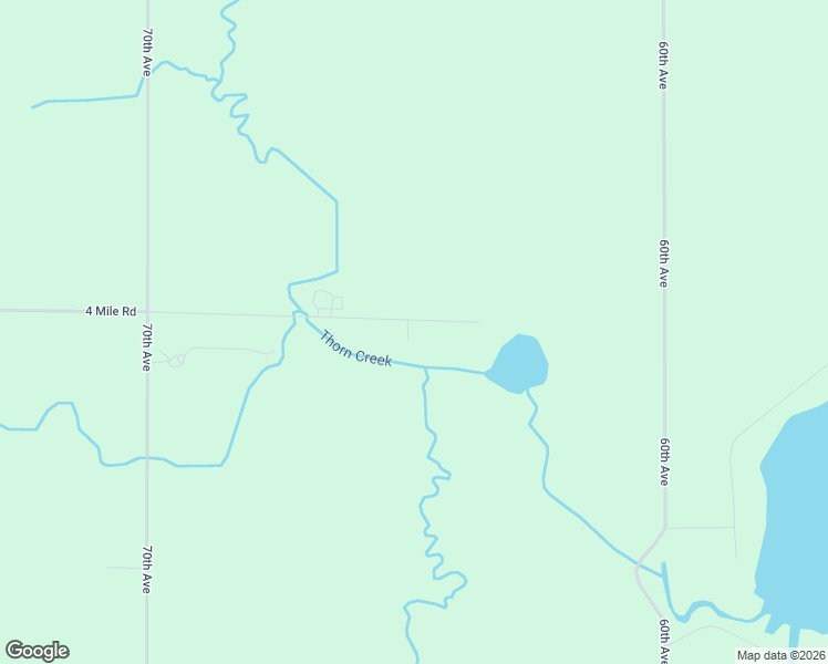map of restaurants, bars, coffee shops, grocery stores, and more near 6483 4 Mile Road in Evart