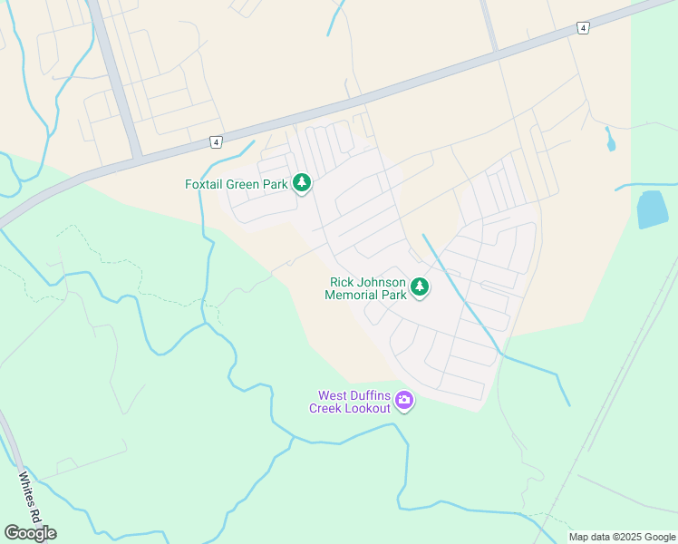map of restaurants, bars, coffee shops, grocery stores, and more near 2682 Sapphire Drive in Pickering