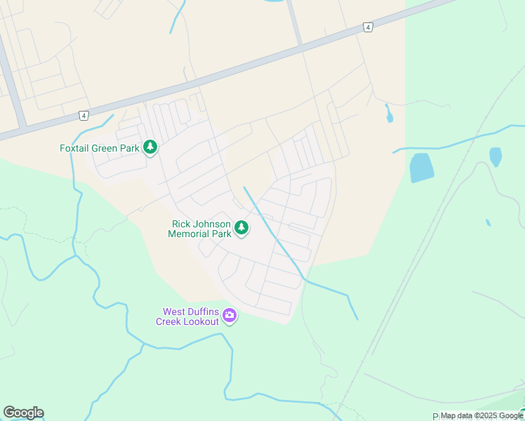 map of restaurants, bars, coffee shops, grocery stores, and more near 1127 Citrine Street in Pickering