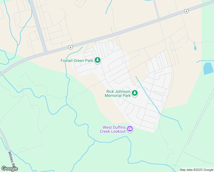 map of restaurants, bars, coffee shops, grocery stores, and more near 2682 Sapphire Drive in Pickering