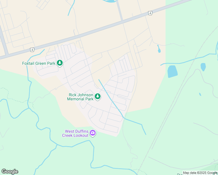 map of restaurants, bars, coffee shops, grocery stores, and more near 1127 Citrine Street in Pickering