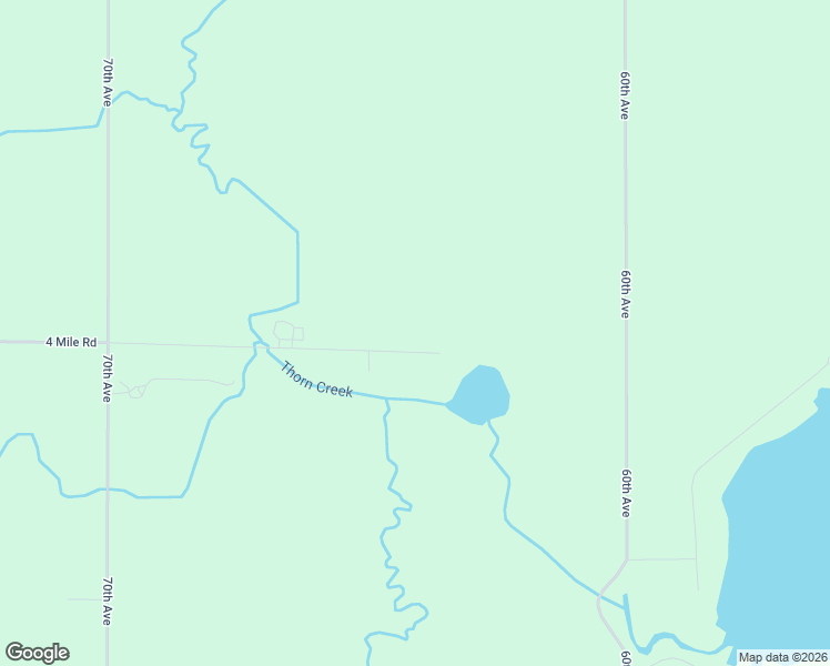 map of restaurants, bars, coffee shops, grocery stores, and more near 6483 4 Mile Road in Evart