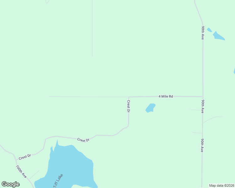 map of restaurants, bars, coffee shops, grocery stores, and more near 9592 4 Mile Road in Evart