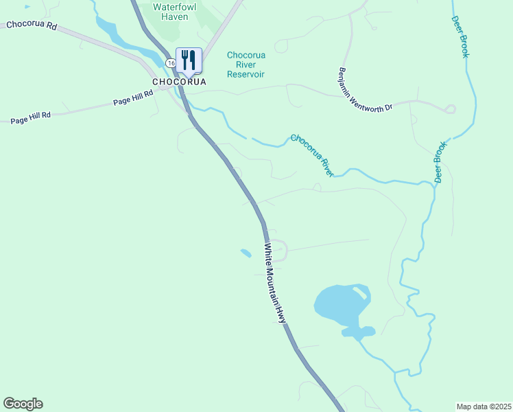 map of restaurants, bars, coffee shops, grocery stores, and more near 237 White Mountain Highway in Tamworth