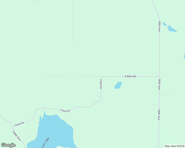 map of restaurants, bars, coffee shops, grocery stores, and more near 9592 4 Mile Road in Evart