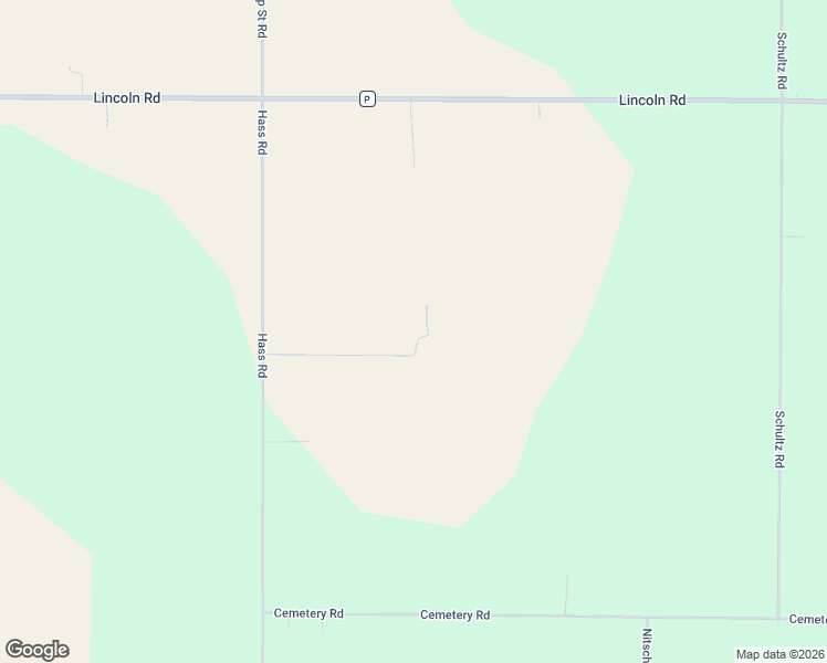 map of restaurants, bars, coffee shops, grocery stores, and more near N9101 Hass Road in Van Dyne
