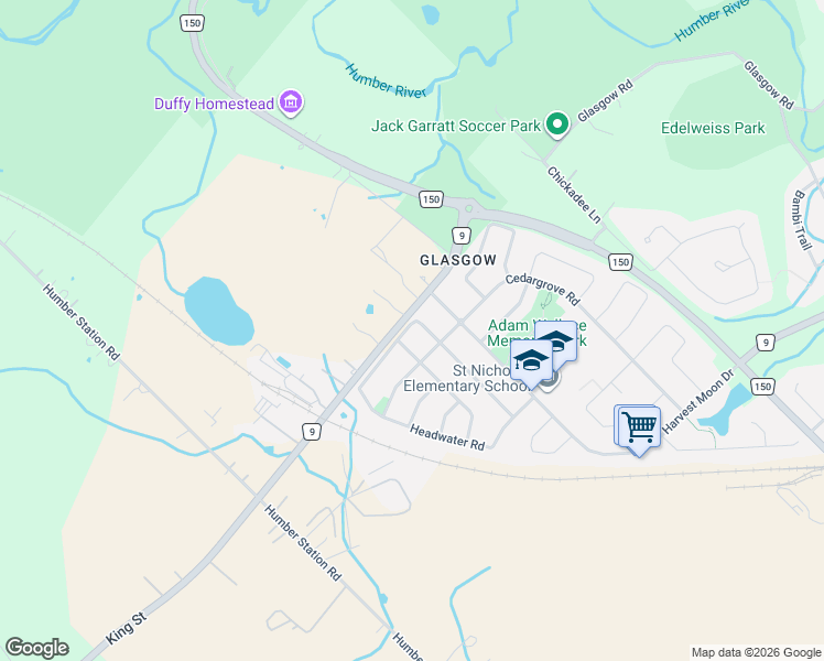 map of restaurants, bars, coffee shops, grocery stores, and more near 15 Tarquini Crescent in Bolton