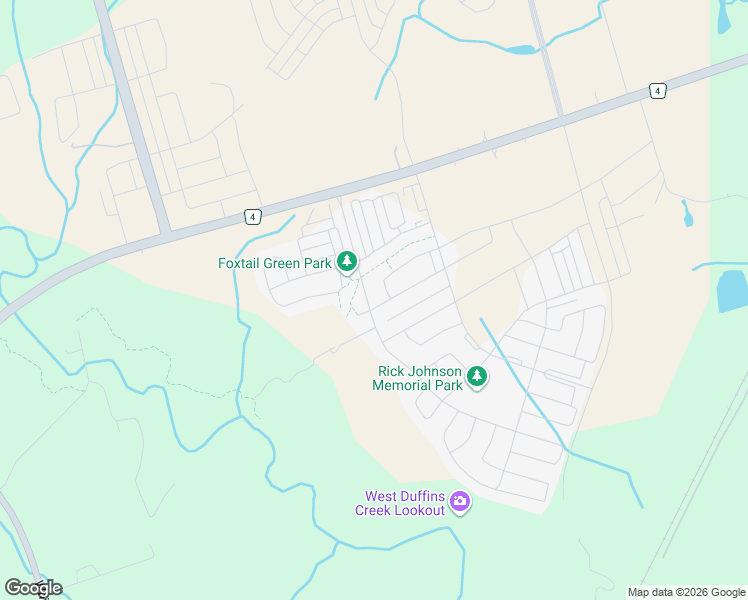 map of restaurants, bars, coffee shops, grocery stores, and more near 2715 Sapphire Drive in Pickering