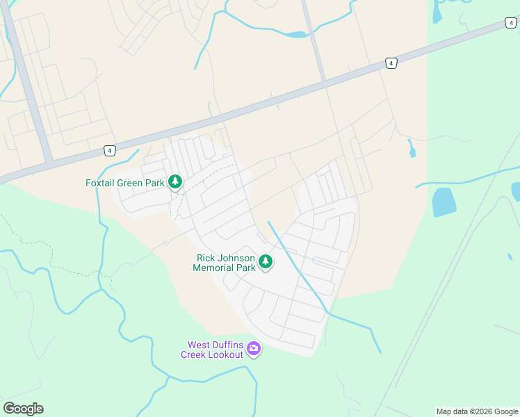 map of restaurants, bars, coffee shops, grocery stores, and more near 1077 Skyridge Boulevard in Pickering