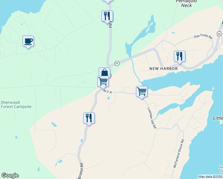 map of restaurants, bars, coffee shops, grocery stores, and more near 16 Southside Road in Bristol