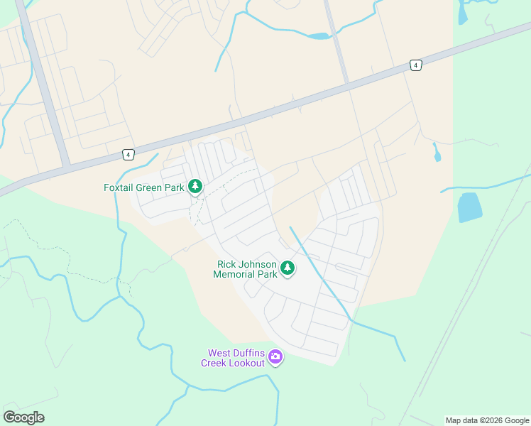 map of restaurants, bars, coffee shops, grocery stores, and more near 1062 Skyridge Boulevard in Pickering