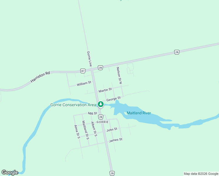 map of restaurants, bars, coffee shops, grocery stores, and more near 2057 Martin Street in Howick