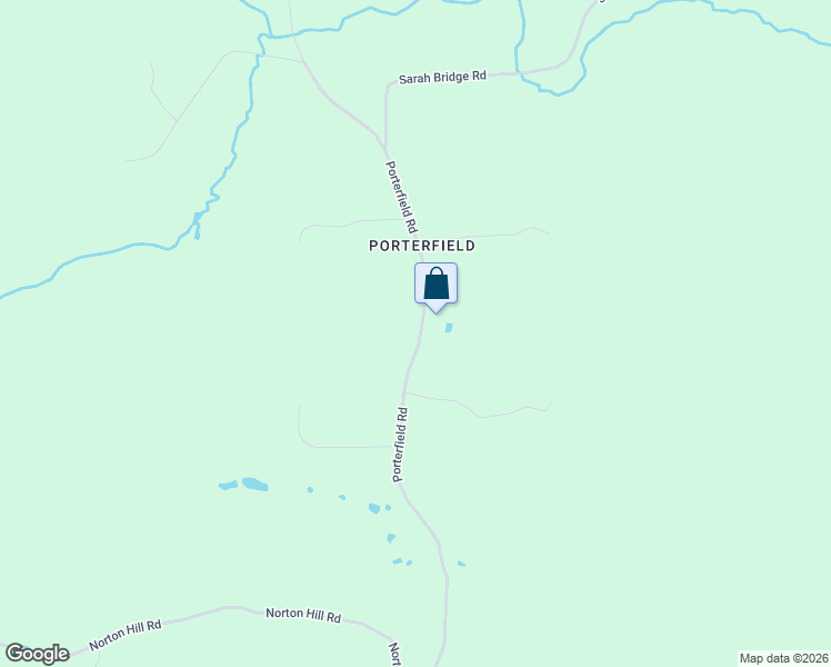 map of restaurants, bars, coffee shops, grocery stores, and more near 563 Porterfield Road in Porter