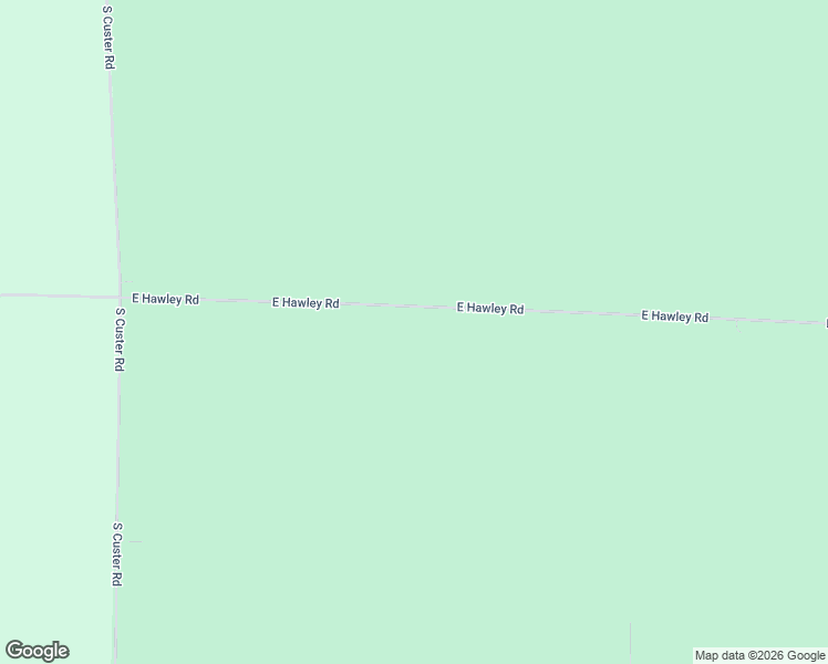 map of restaurants, bars, coffee shops, grocery stores, and more near 2828 East Hawley Road in Custer